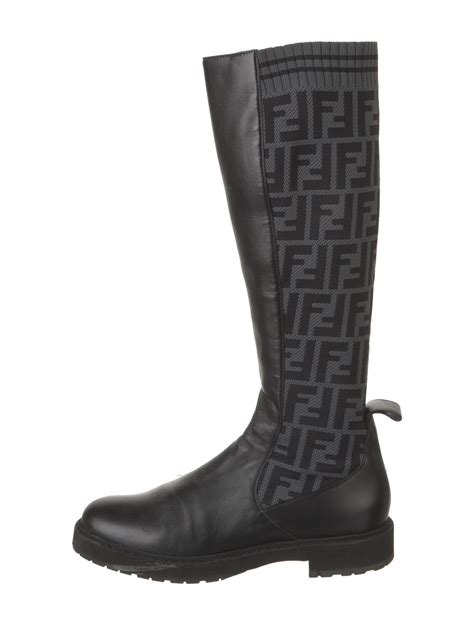 fendi zucca riding boots|fendi zucca havana.